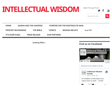 Tablet Screenshot of intellectualwisdom.com